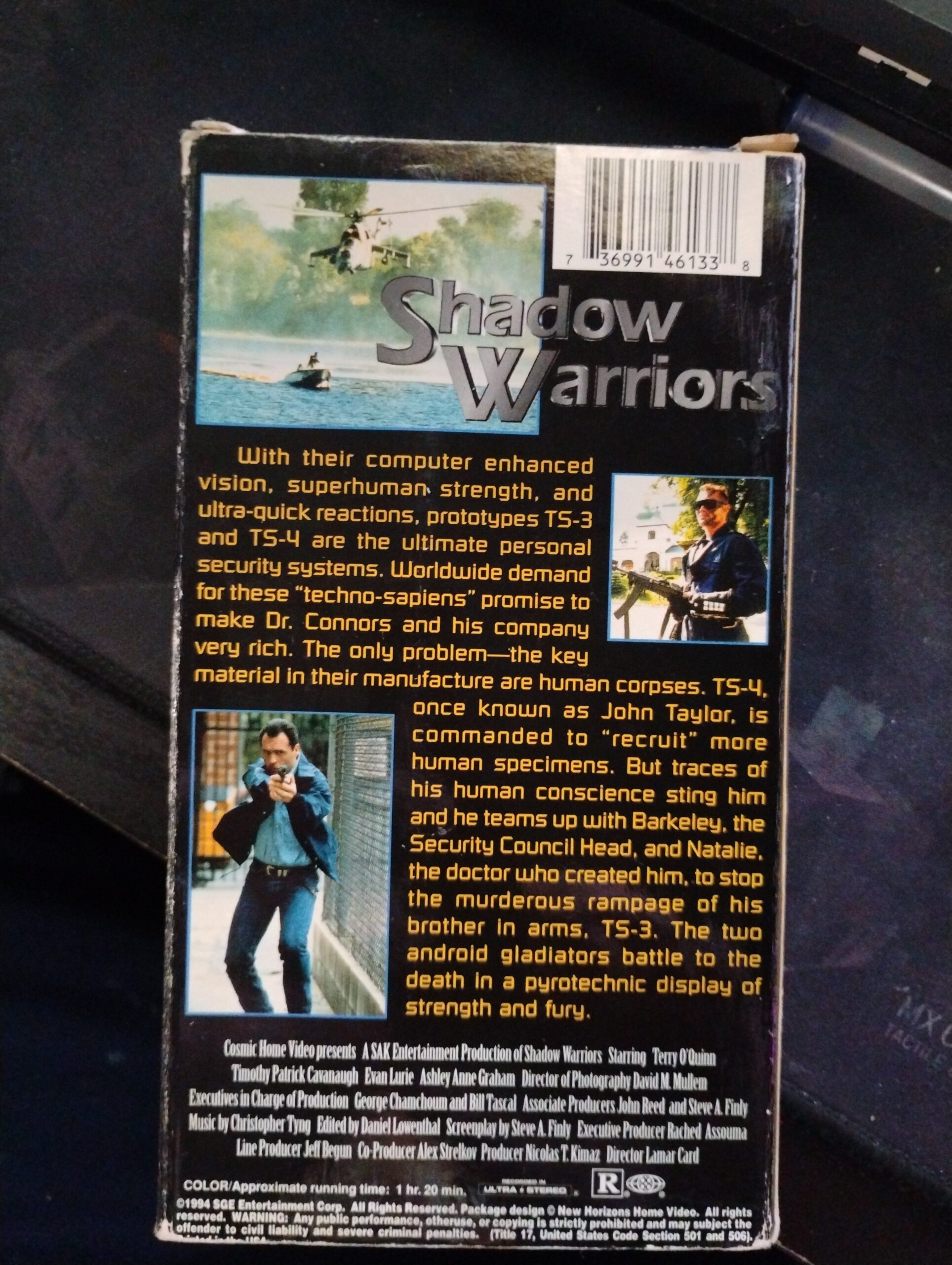 Shadow Warriors New Horizons VHS USED - Image 2