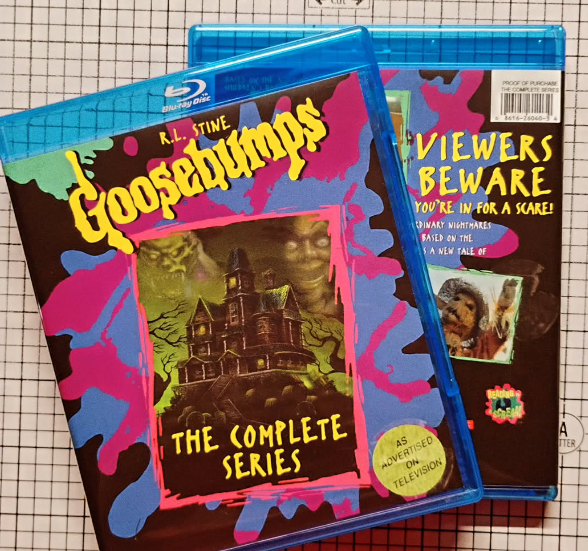 Goosebumps (1995-1998) | Complete Series | 2-Disc Region-Free (Blu-Ray) Set