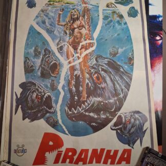 Piranha Original Turkish Poster Rolled