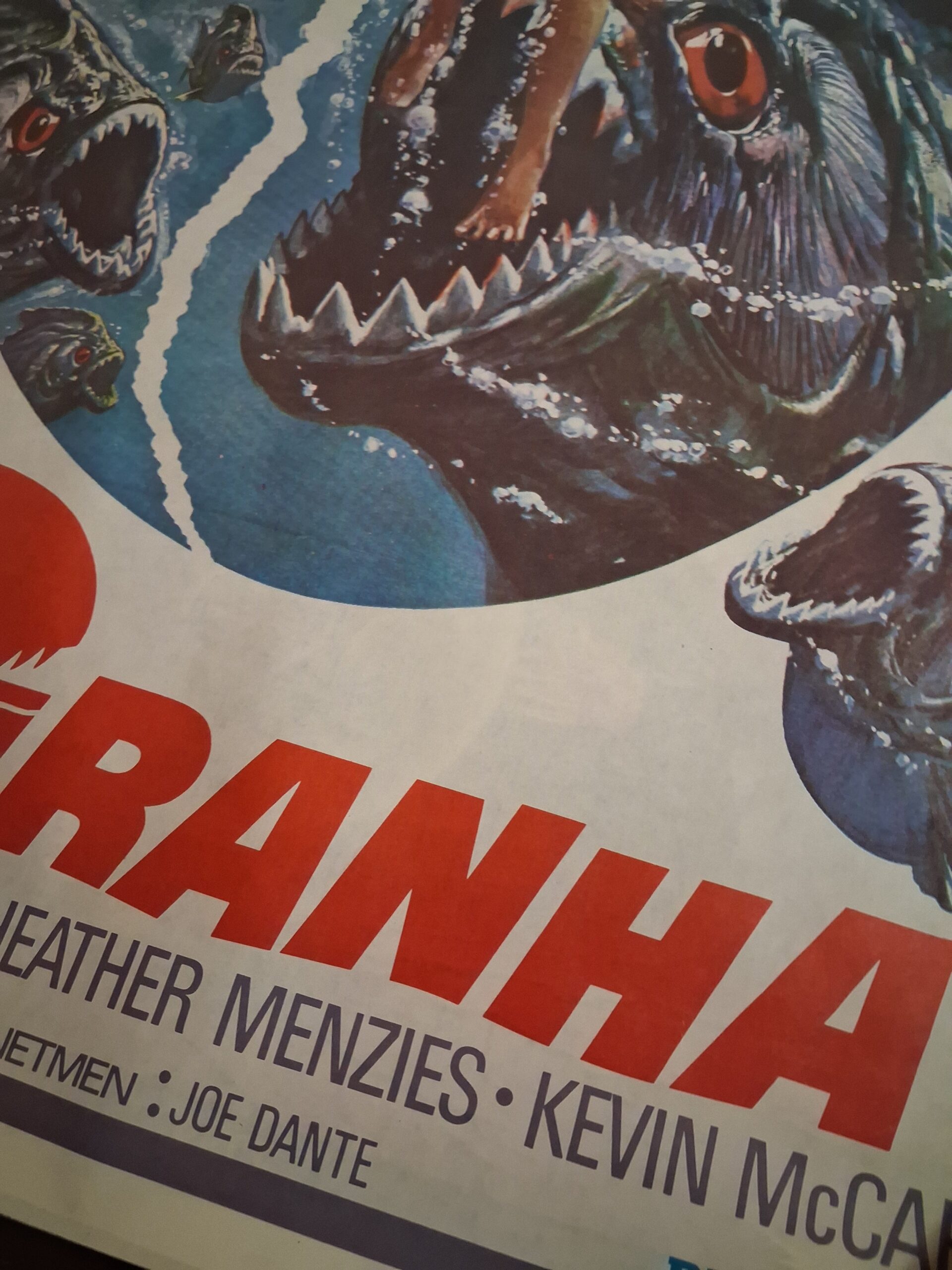 Piranha Original Turkish Poster Rolled - Image 2