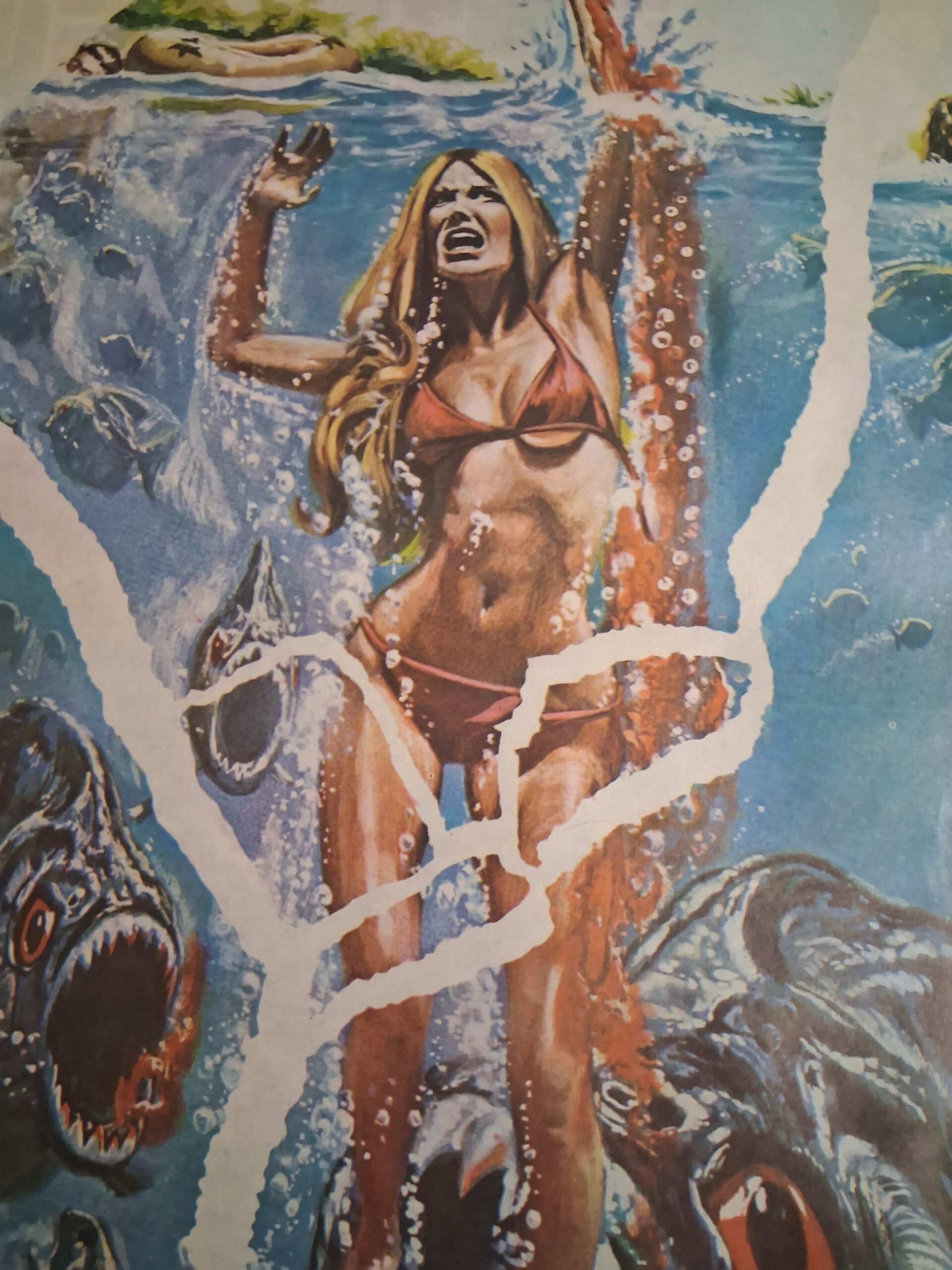 Piranha Original Turkish Poster Rolled - Image 4