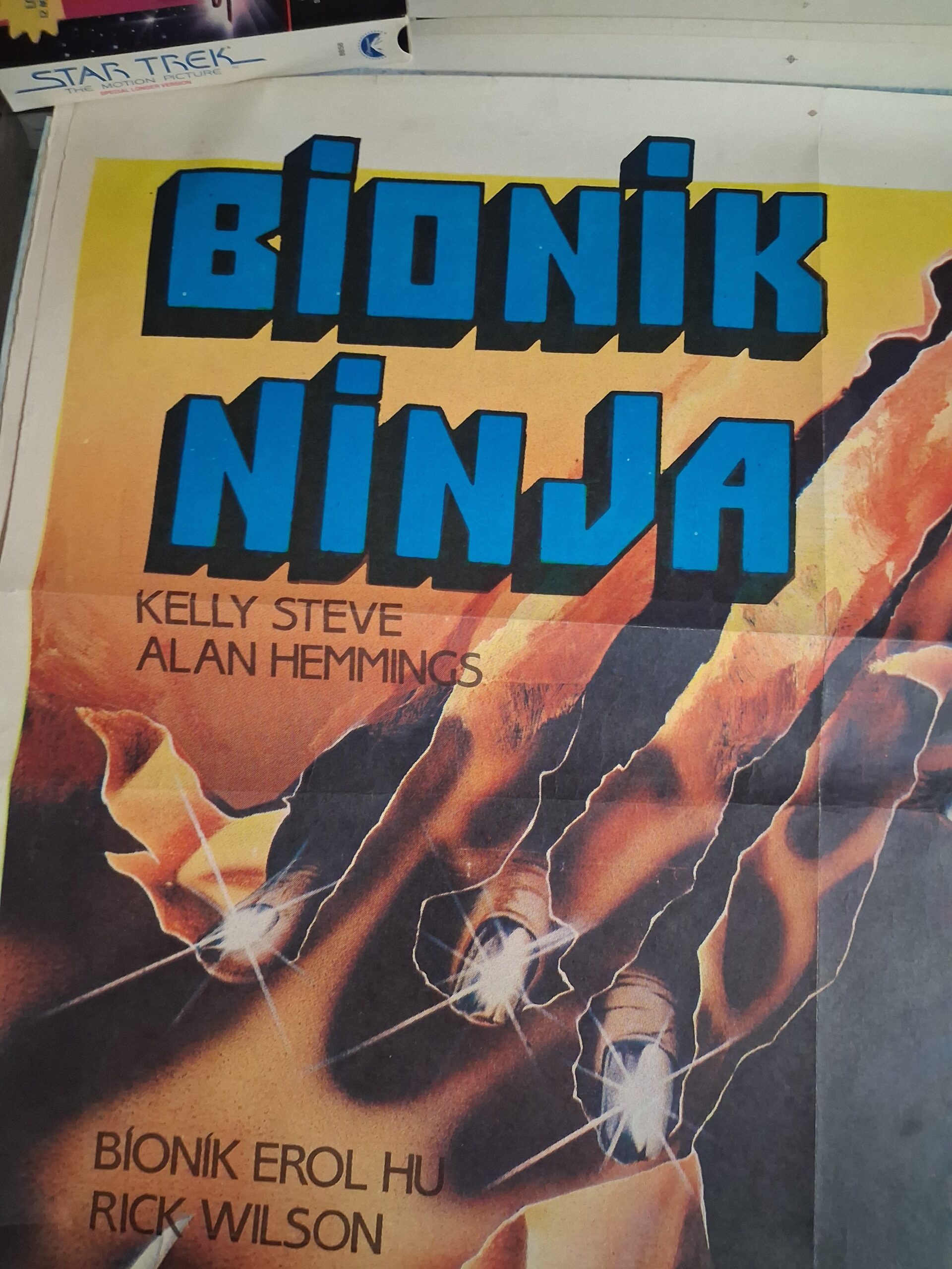 Bionic Ninja 1985 Original Turkish Poster - Image 4