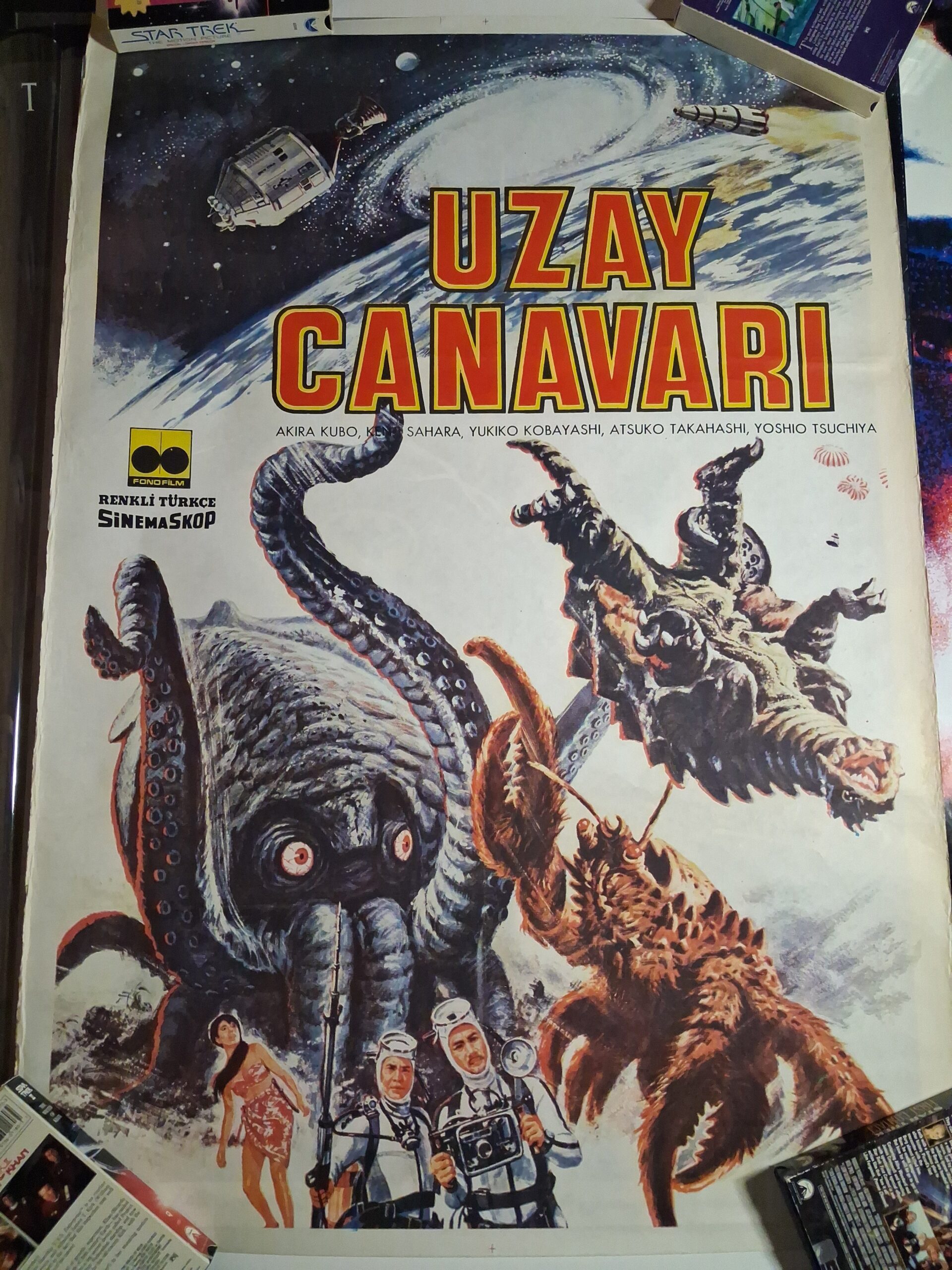 Yog aka Space Amoeba Original Turkish Poster