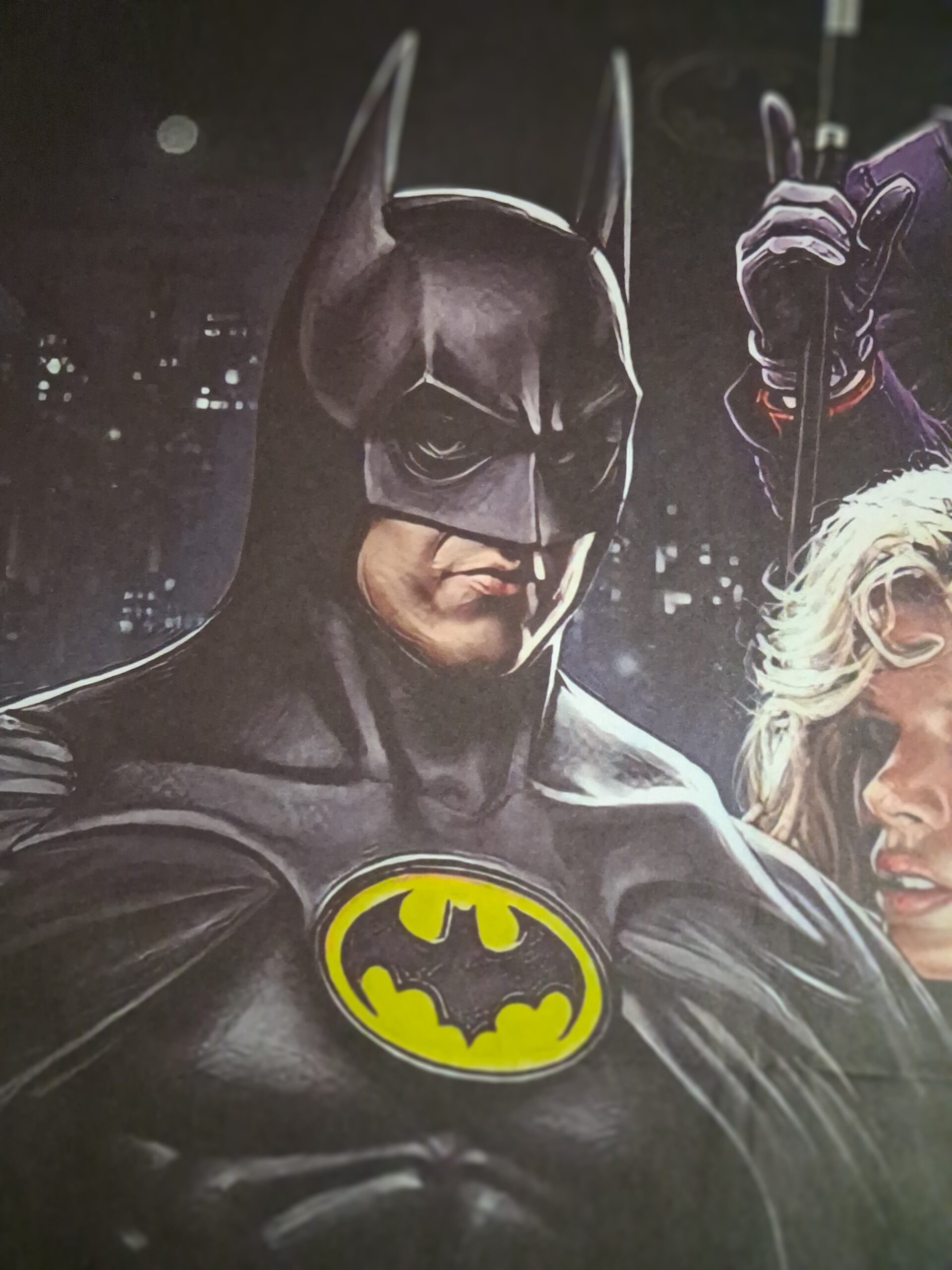 Batman 1989 Original Egyptian Poster Rare Rolled - Image 2
