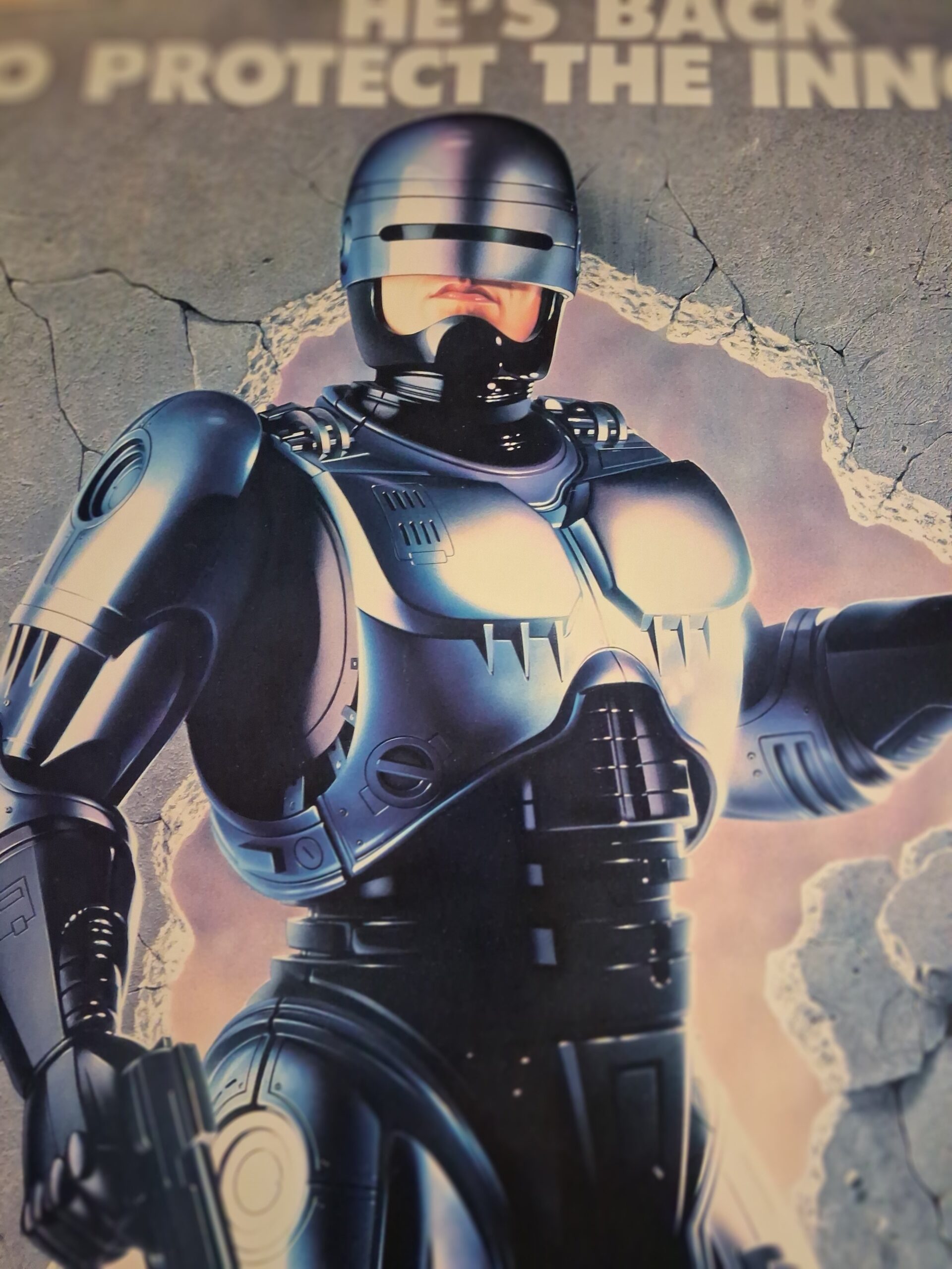 Robocop 2 Original One Sheet Rolled - Image 2