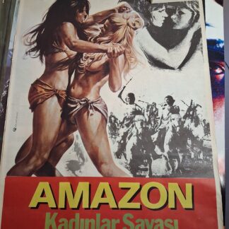 The Amazon's 1973 Original Turkish Poster