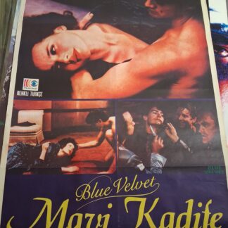 Blue Velvet 1985 David Lynch Original Turkish Poster