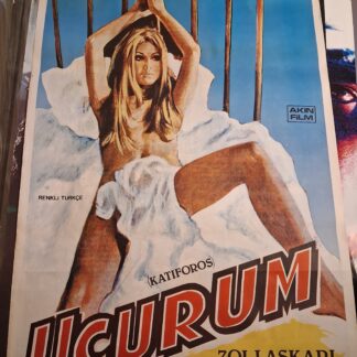 Okatiforos aka The Downfall 1961 Original Turkish Poster