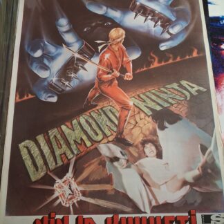 Diamond Ninja Force 1986 Godfrey Ho Original Turkish Poster