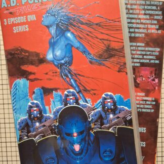 A.D. Police Files OVA Collection Custom VHS English Subtitles