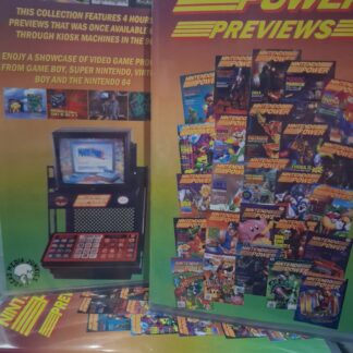 Nintendo Power Previews 4 Hours Custom VHS