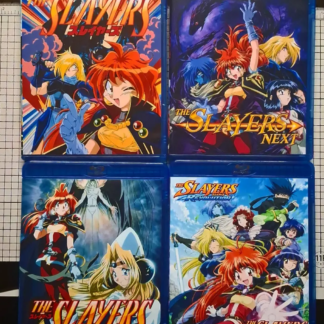 Slayers (1995-2009) COMPLETE 5 Season TV Bundle 8x Region Free Blu-Ray Bundle English Subtitles