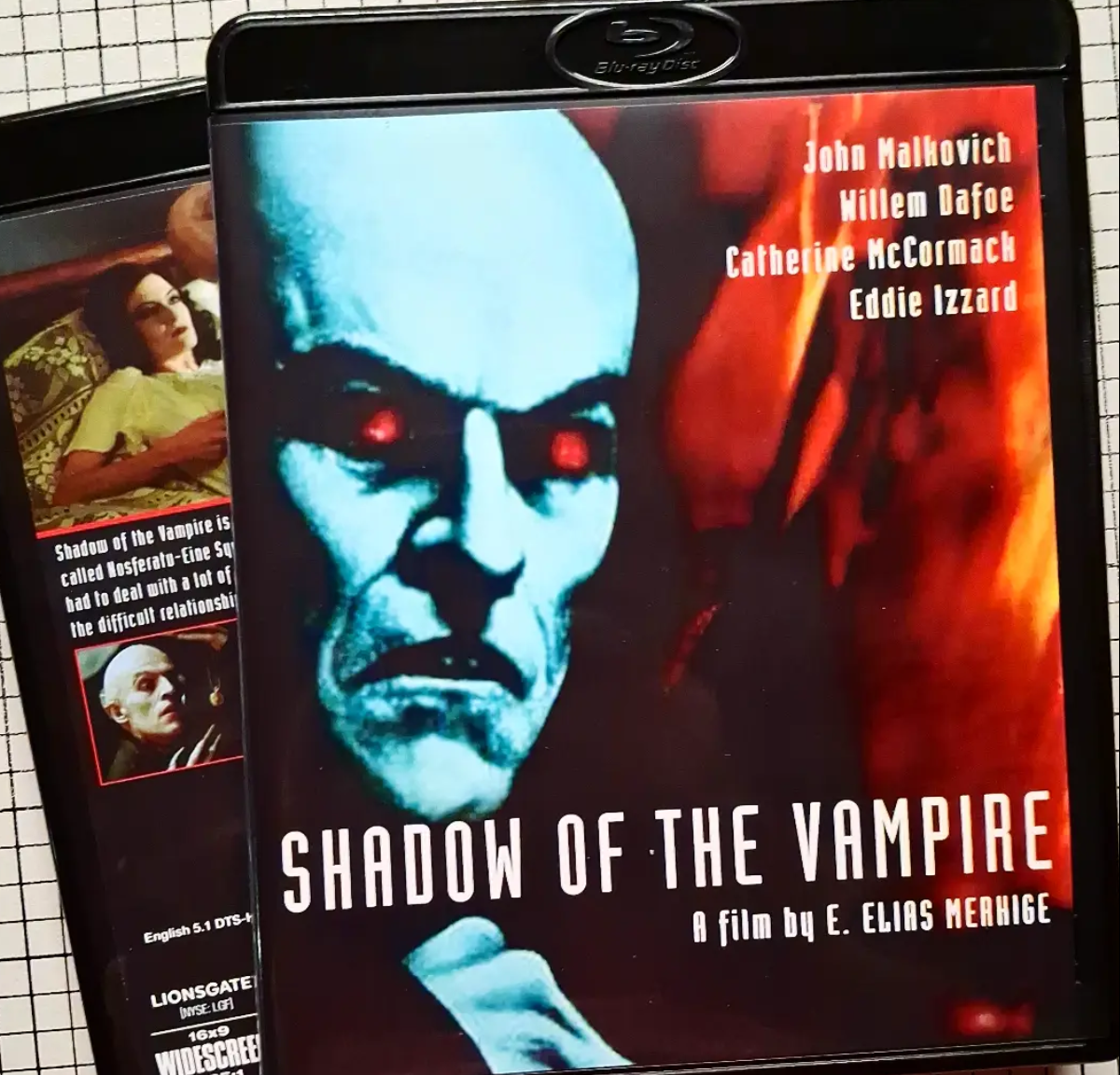 Shadow of the Vampire (2000) | Region-Free (Blu-Ray) | *BLACK CASE EDITION*